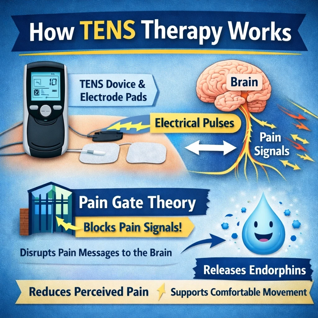 How TENS therapy works image