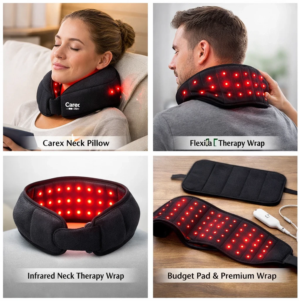Types of Infrared Therapy Devices for Neck pain image