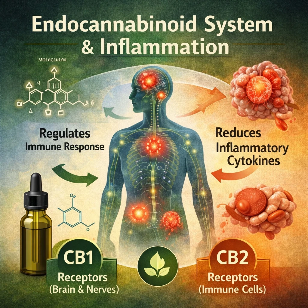 How CBD oil works in the body image