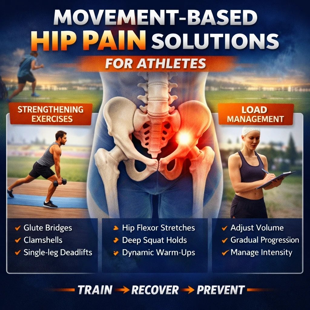 Movement based hip pain solutions image