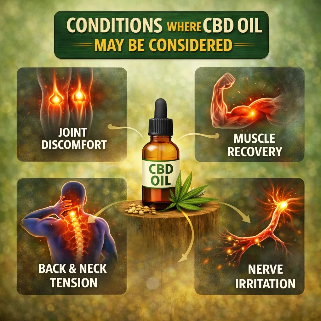 Conditions Where CBD Oil May Be Considered image