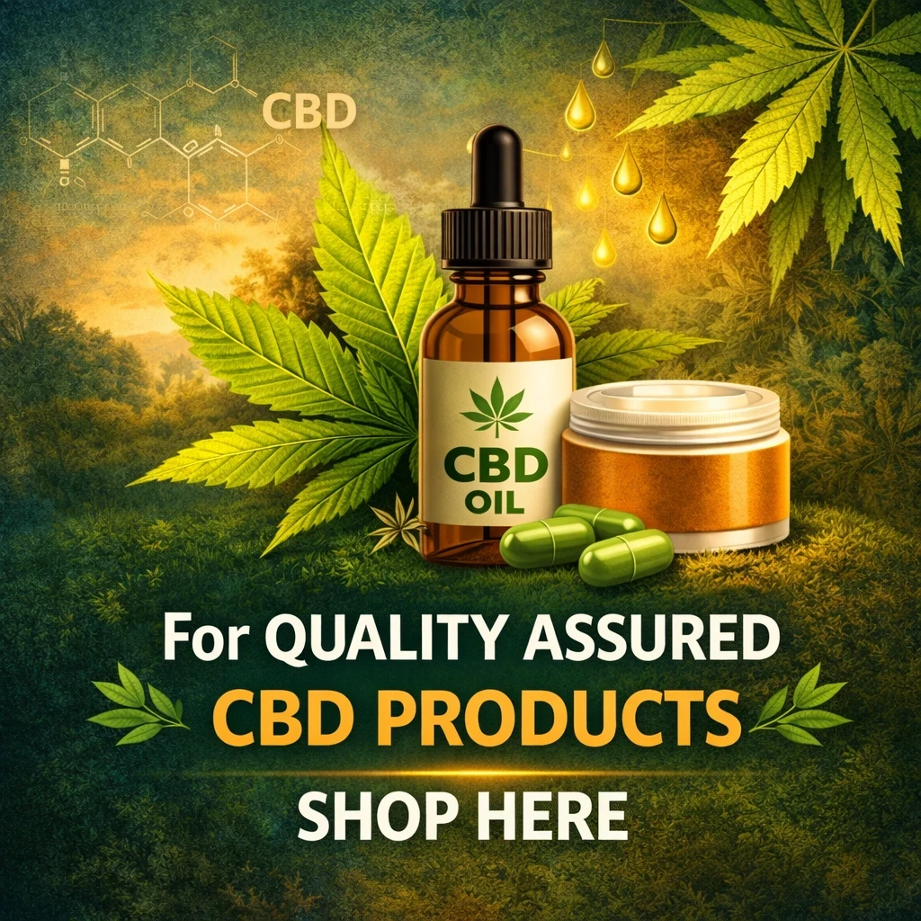 Shop quality assured CBD products image