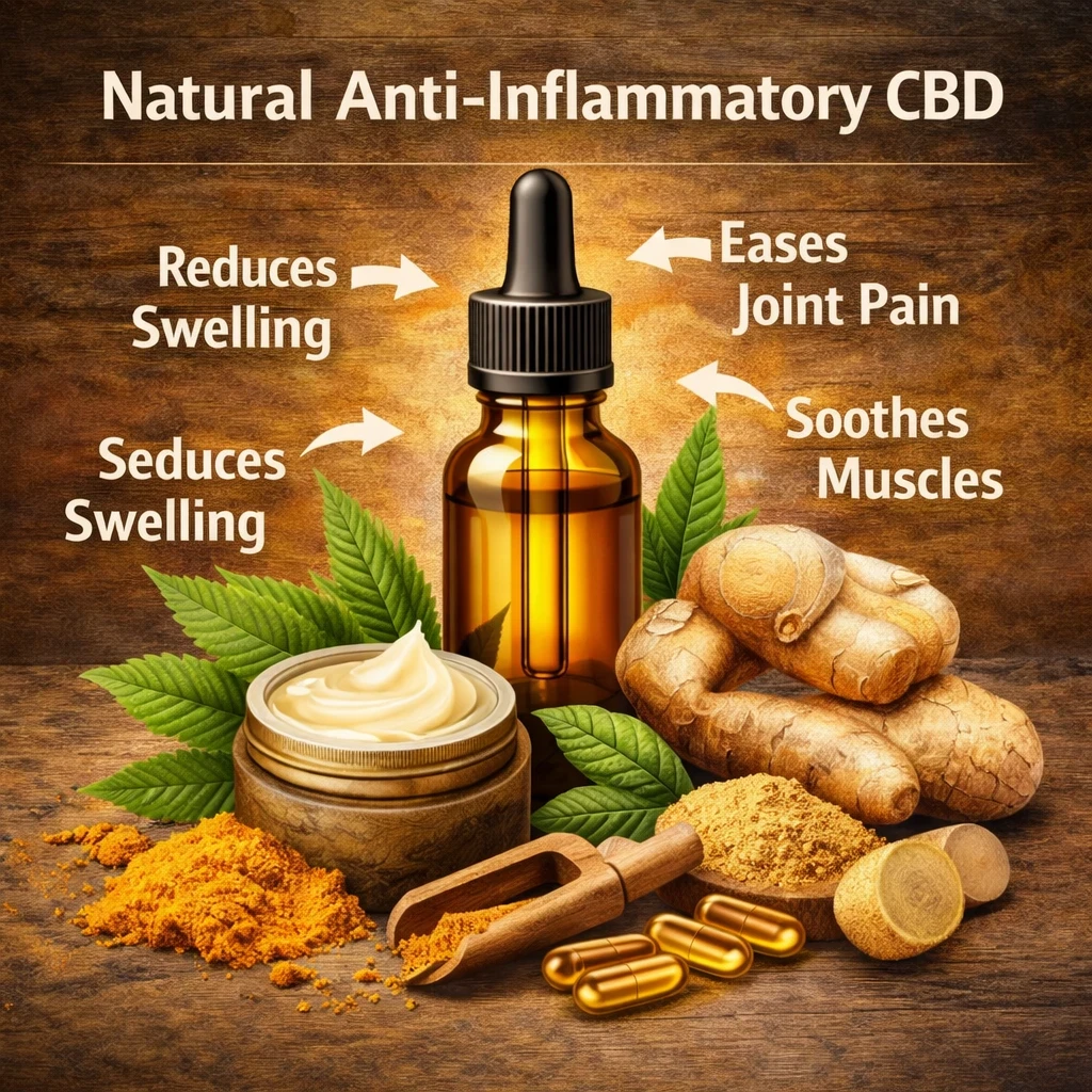 Natural anti-inflammatory cbd image