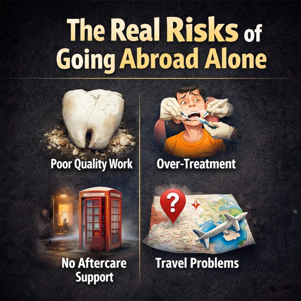 The real risks of going abroad for affordable dental treatments image