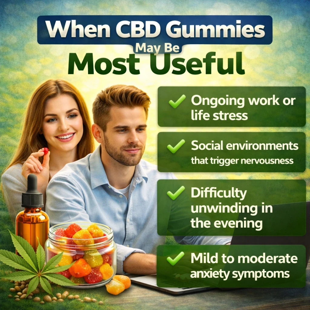 When CBD Gummies May Be Most Useful image