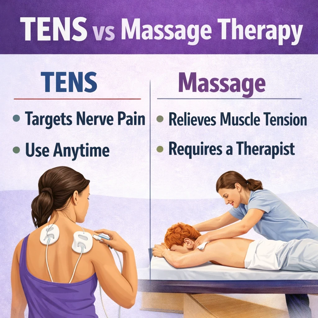 TENS vs Massage therapy image