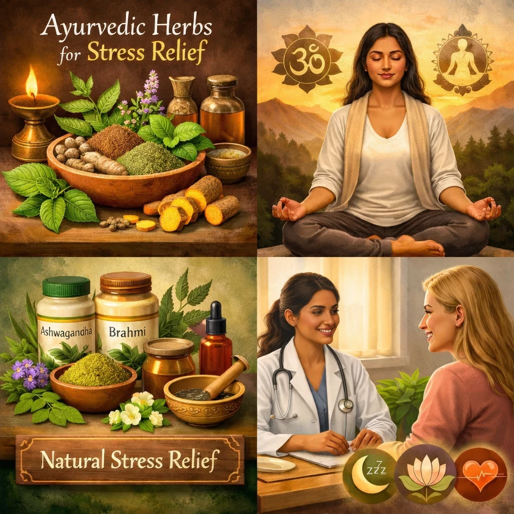 Ayurvedic Herbs For Stress Relief image