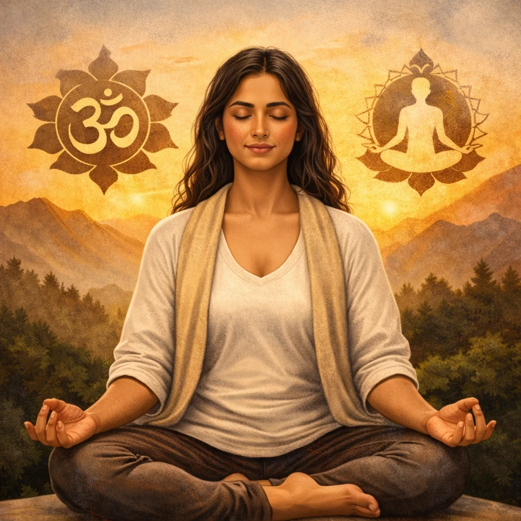 Relieve stress Ayurvedic herbs image