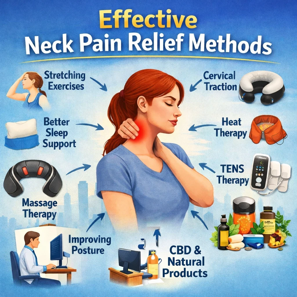 Effective Neck Pain Relief methods image