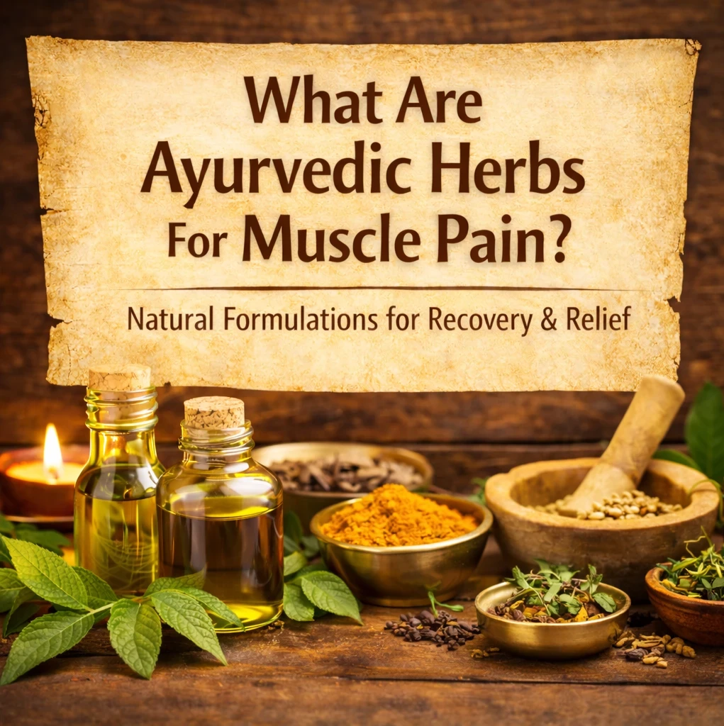 What are Ayurvedic herbs for muscle pain image