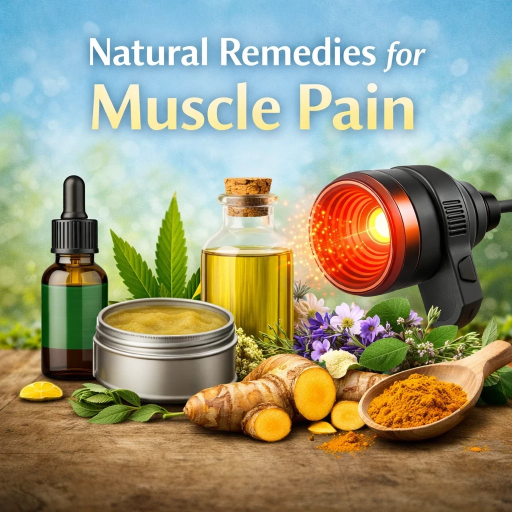  Natural Remedies for muscle pain image
