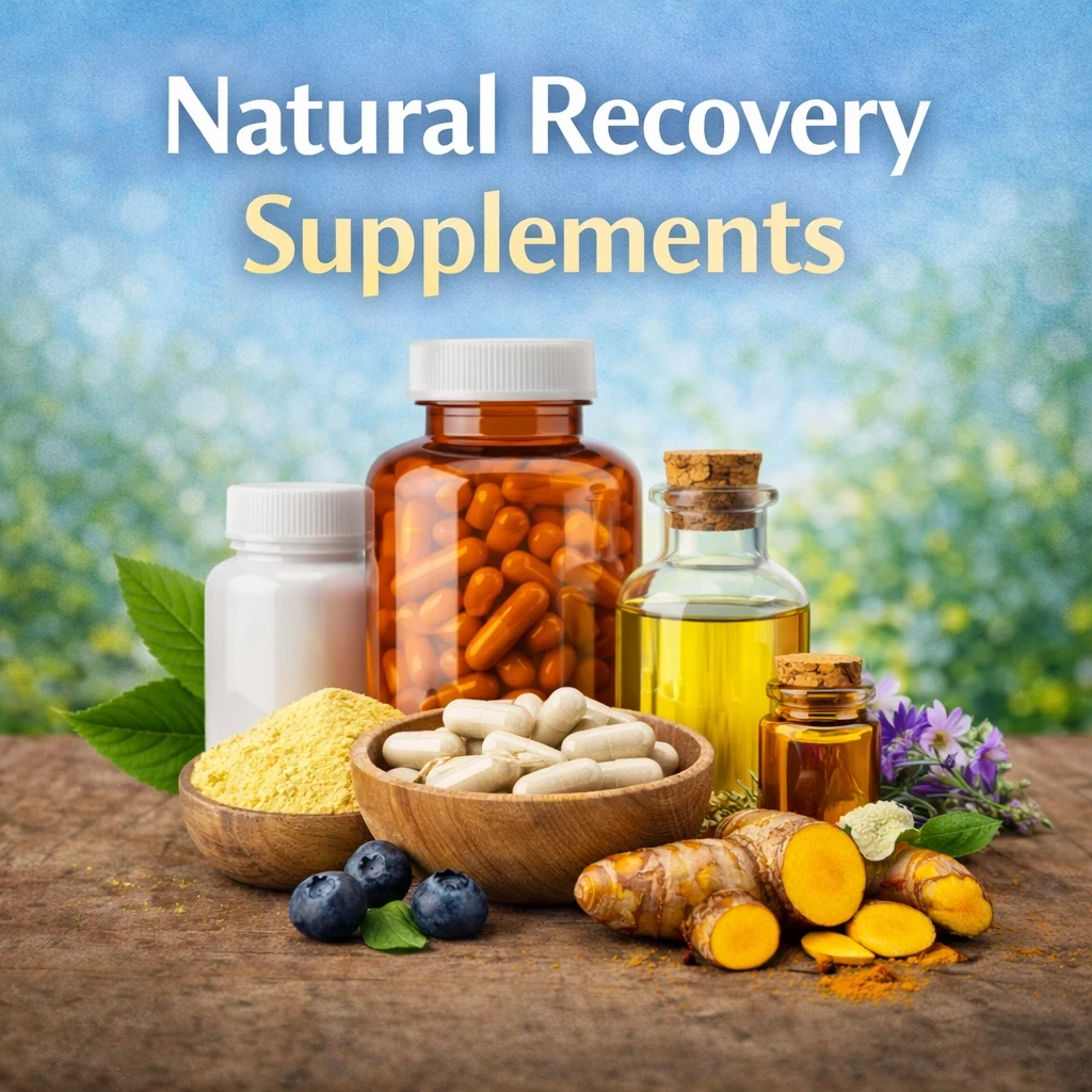 Natural Recovery Supplements for muscle pain relief image
