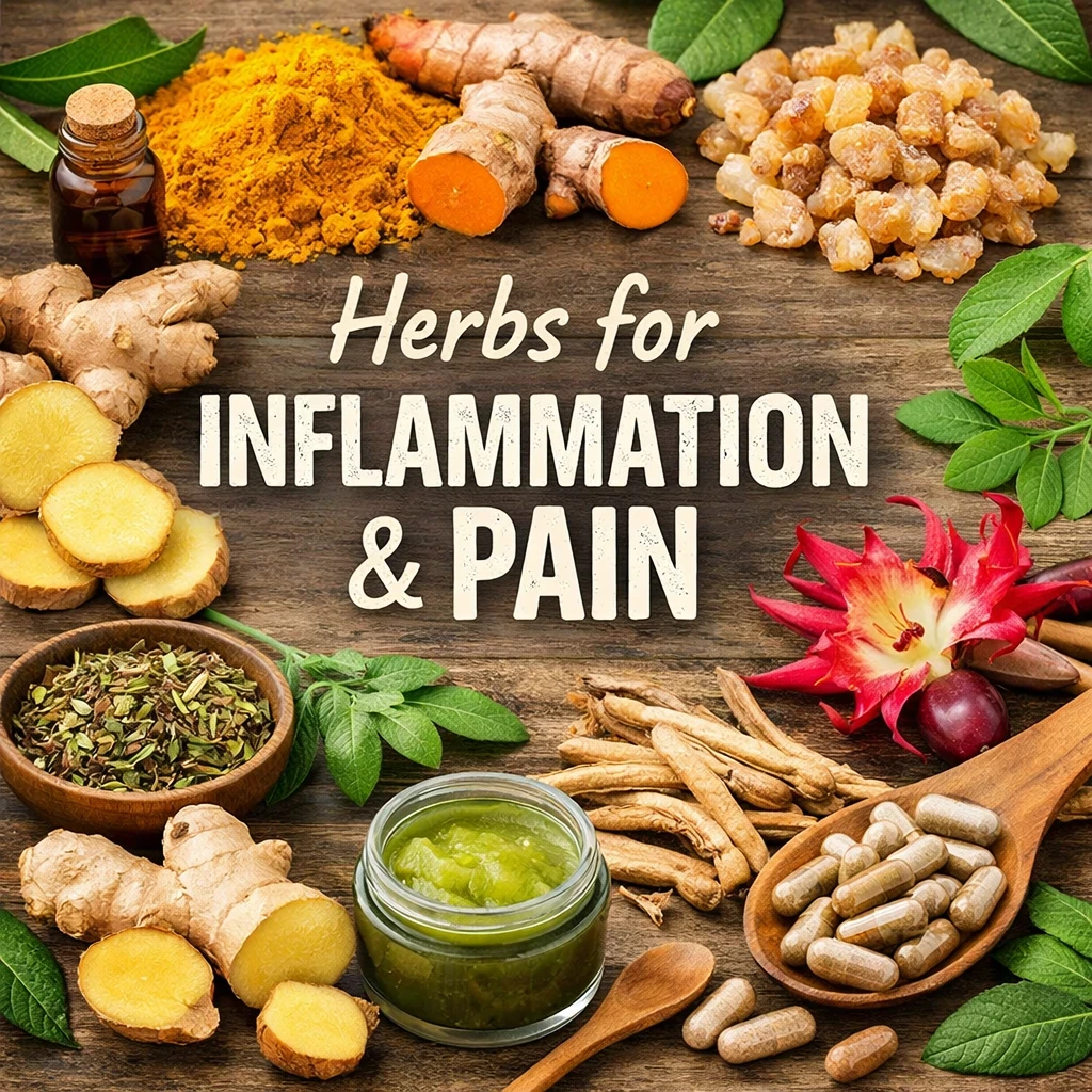 Herbs for Inflammation and Pain image