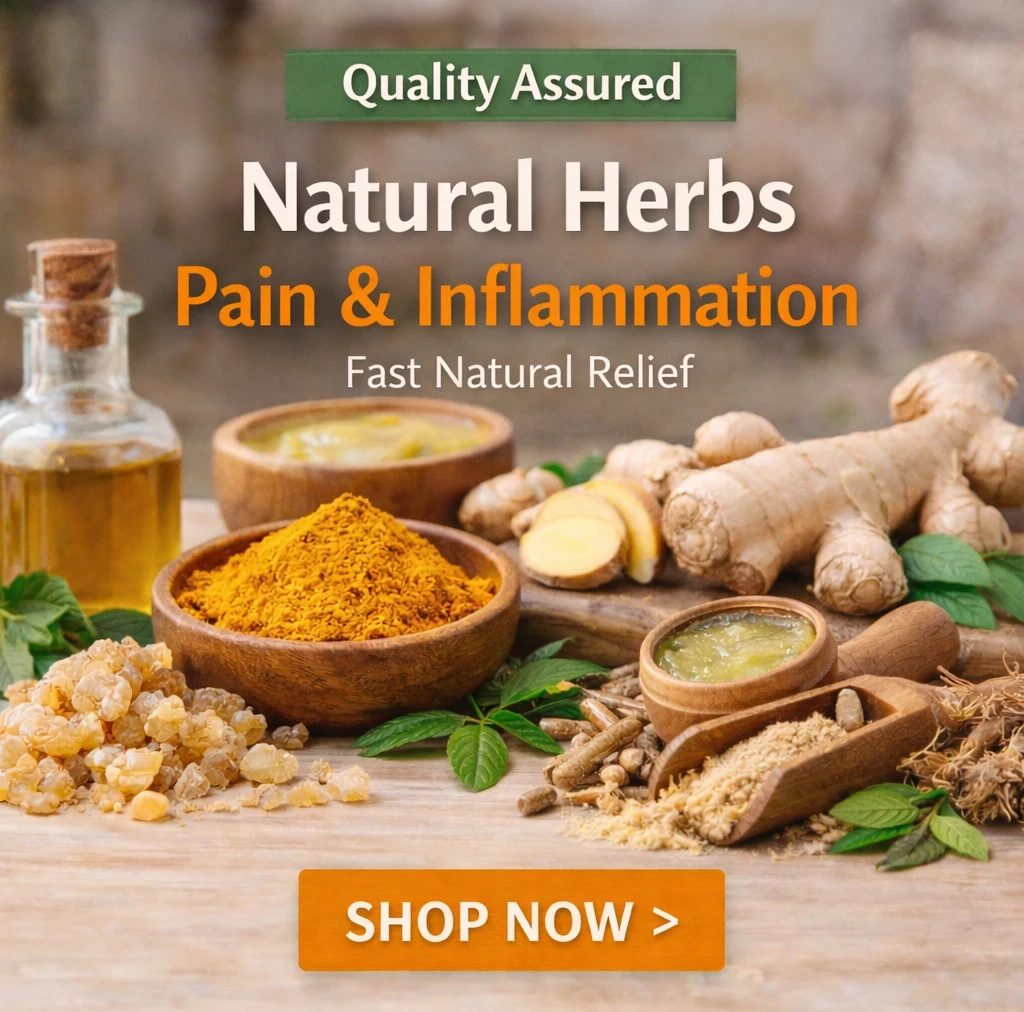 Quality Assured herbs for inflammation and pain Shop 