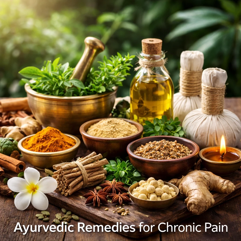 Ayurvedic remedies for chronic pain image