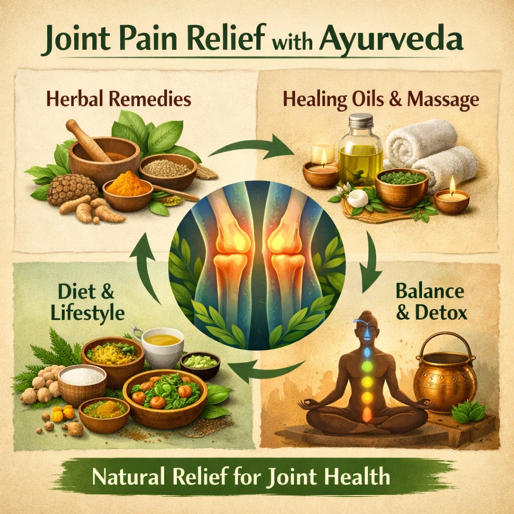 Joint pain relief with Ayurveda image