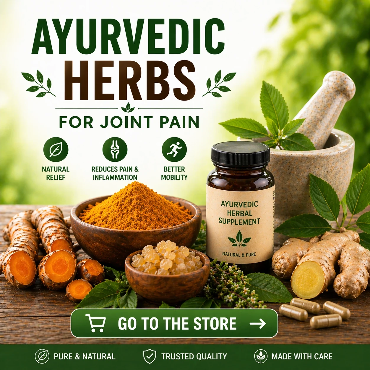Shop Ayurvedic herbs for joint pain image