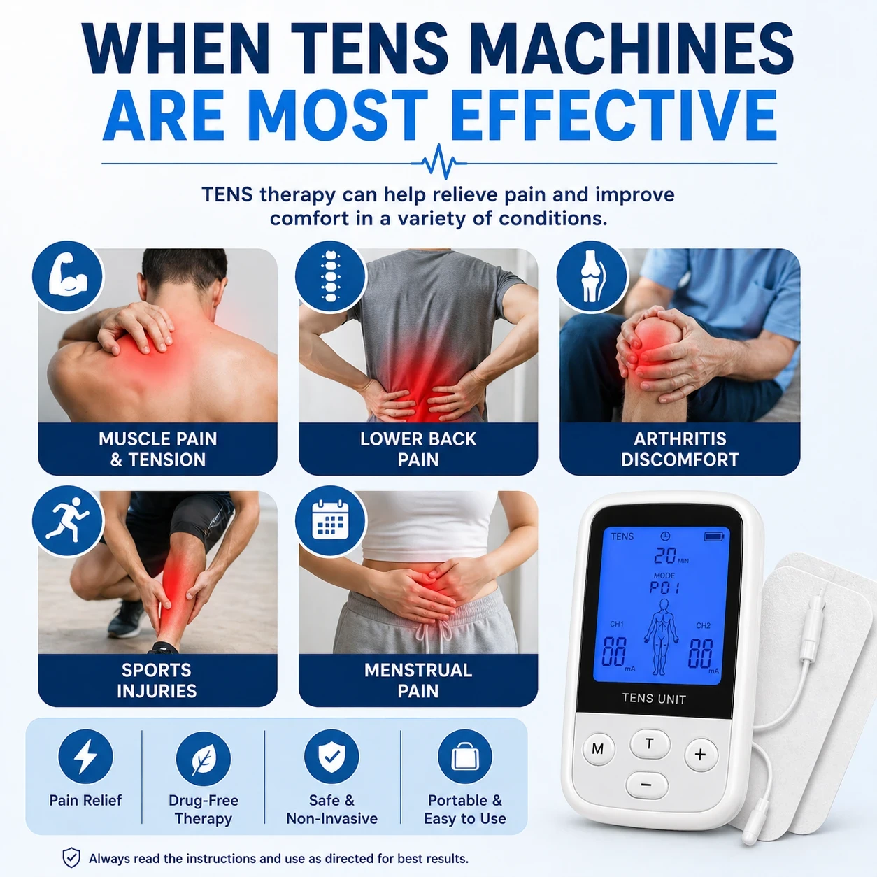 When TENS machines are most effective image