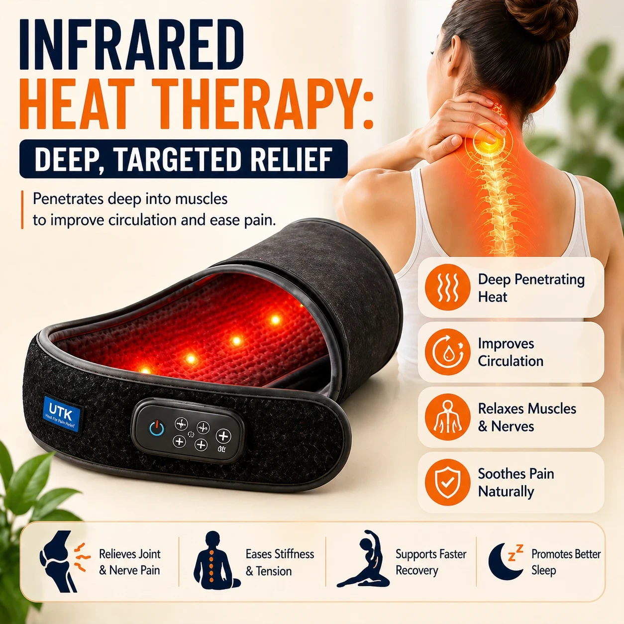 Infrared heat therapy products image