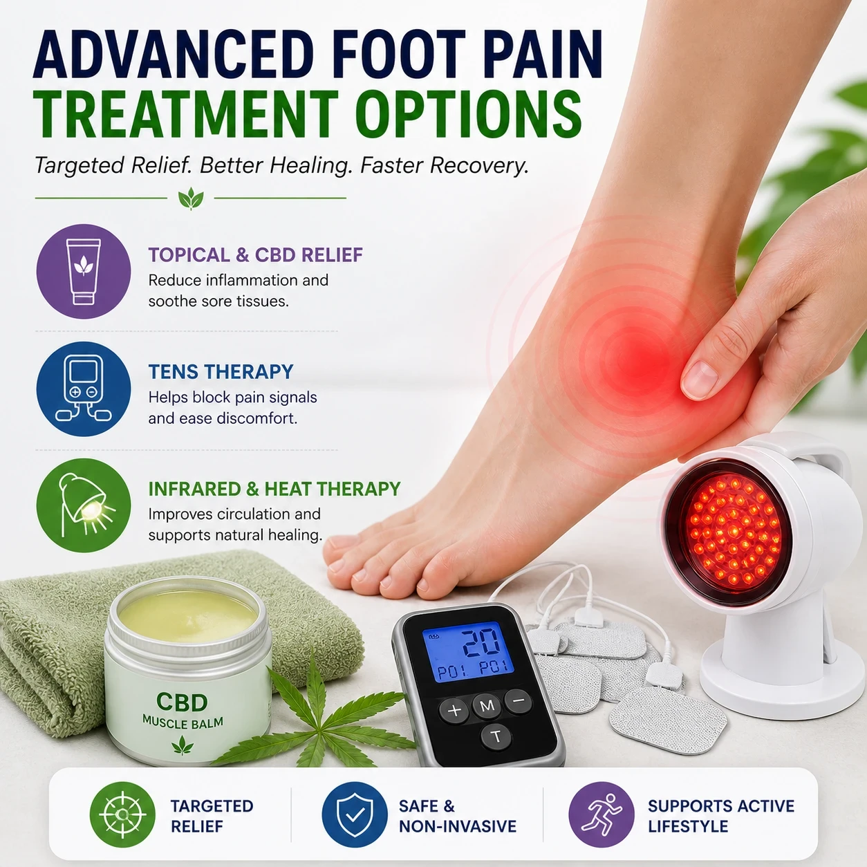 Advanced foot pain treatment options image