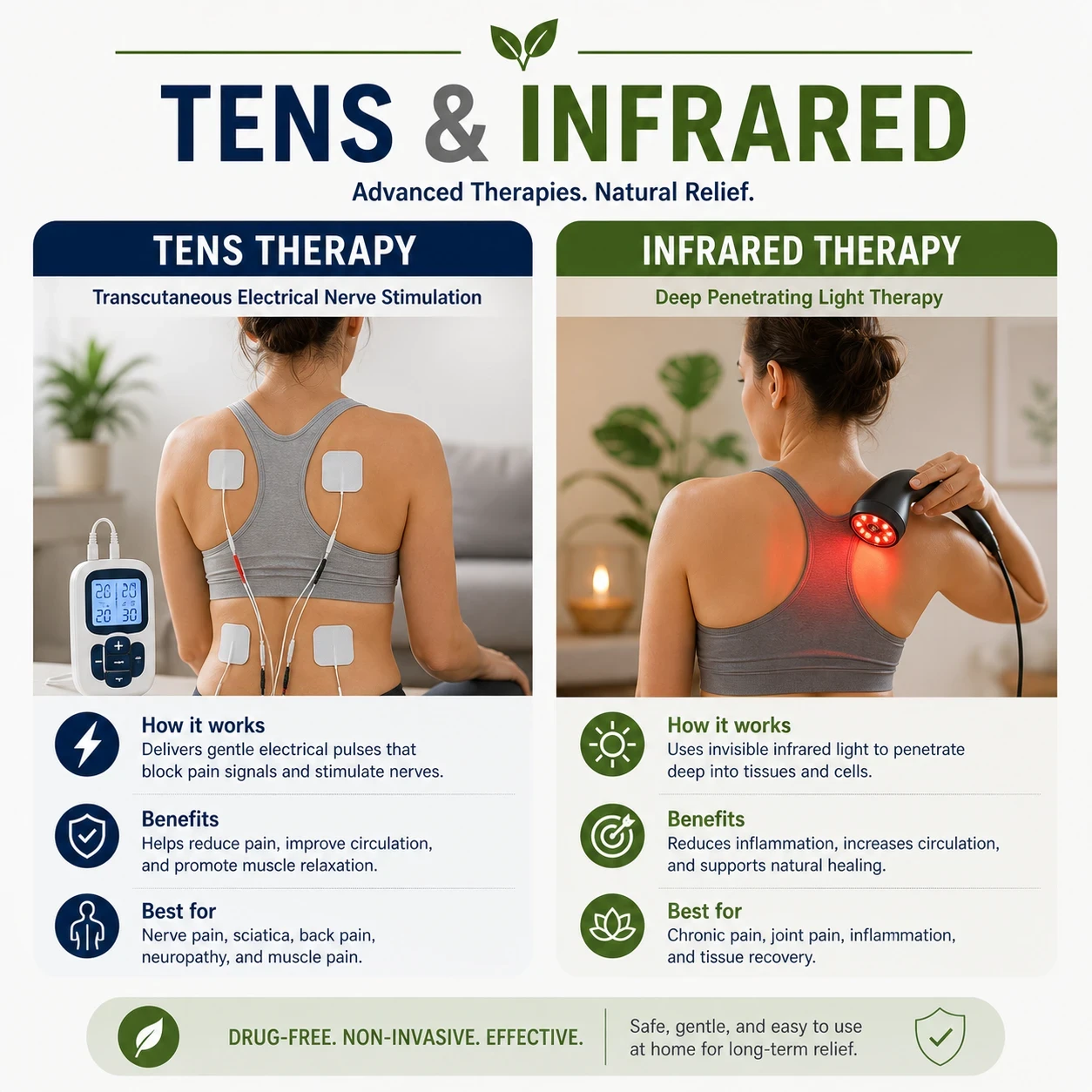TENS and infrared therapy images