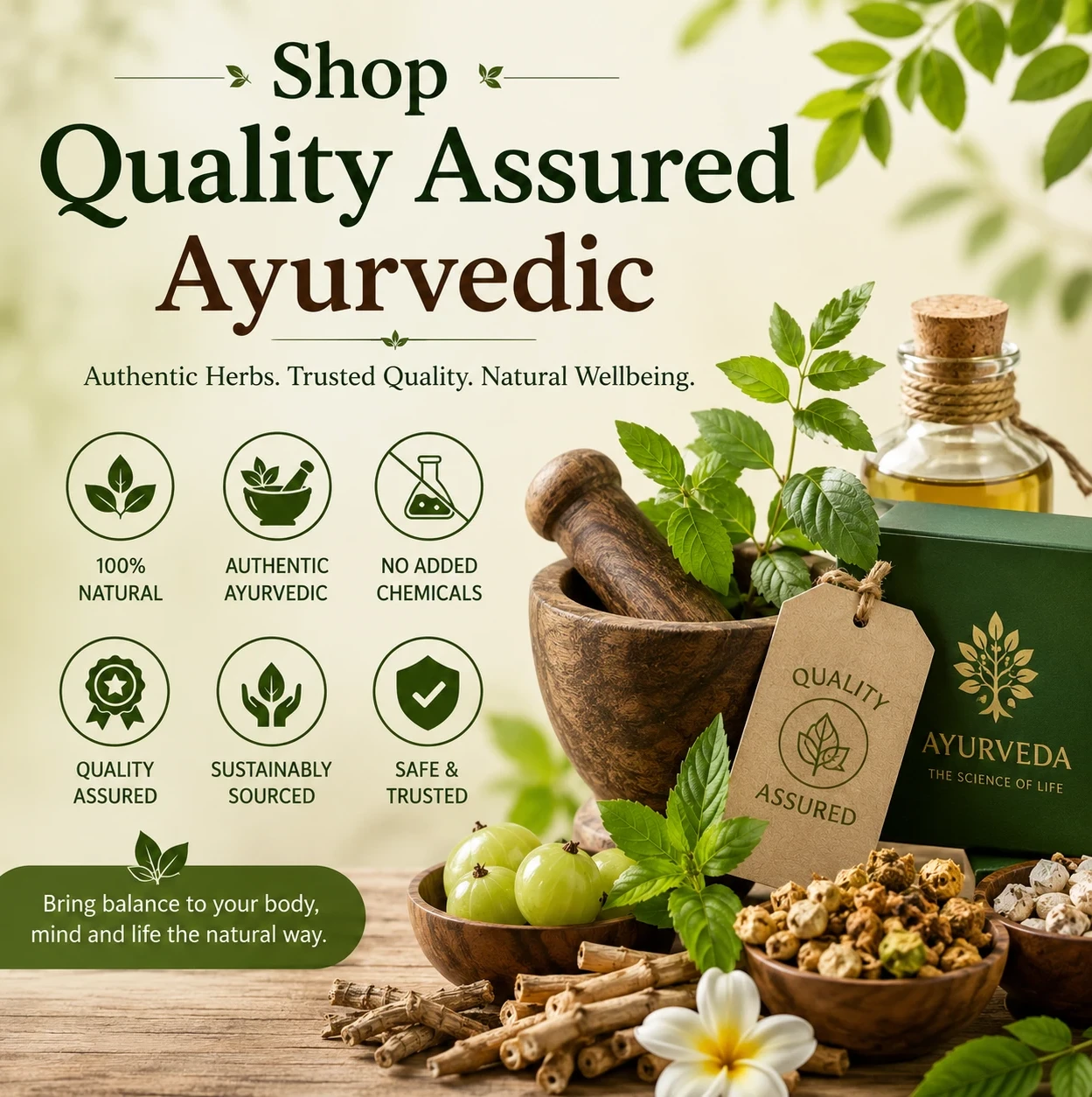 Shop Quality Assured Ayurvedic image