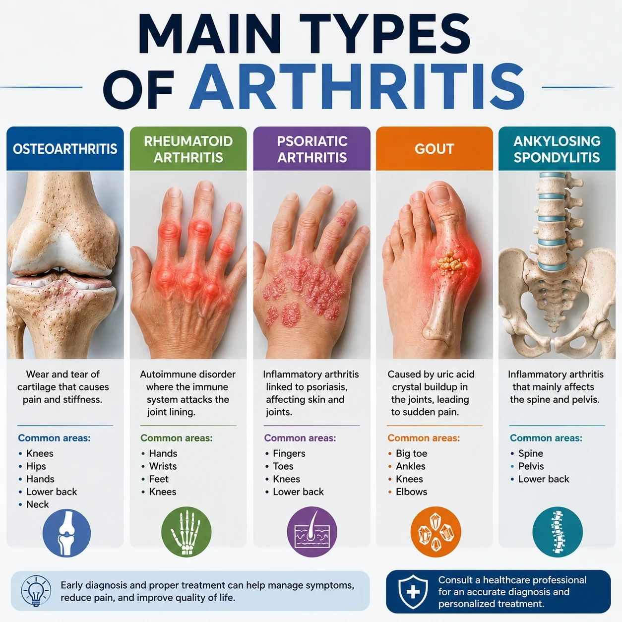 Main Types of Arthritis image