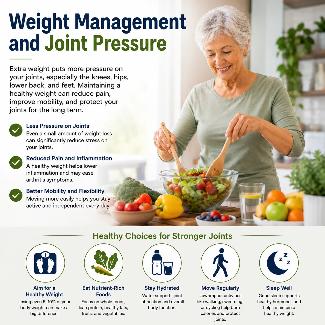 Weight management and joint pressure image