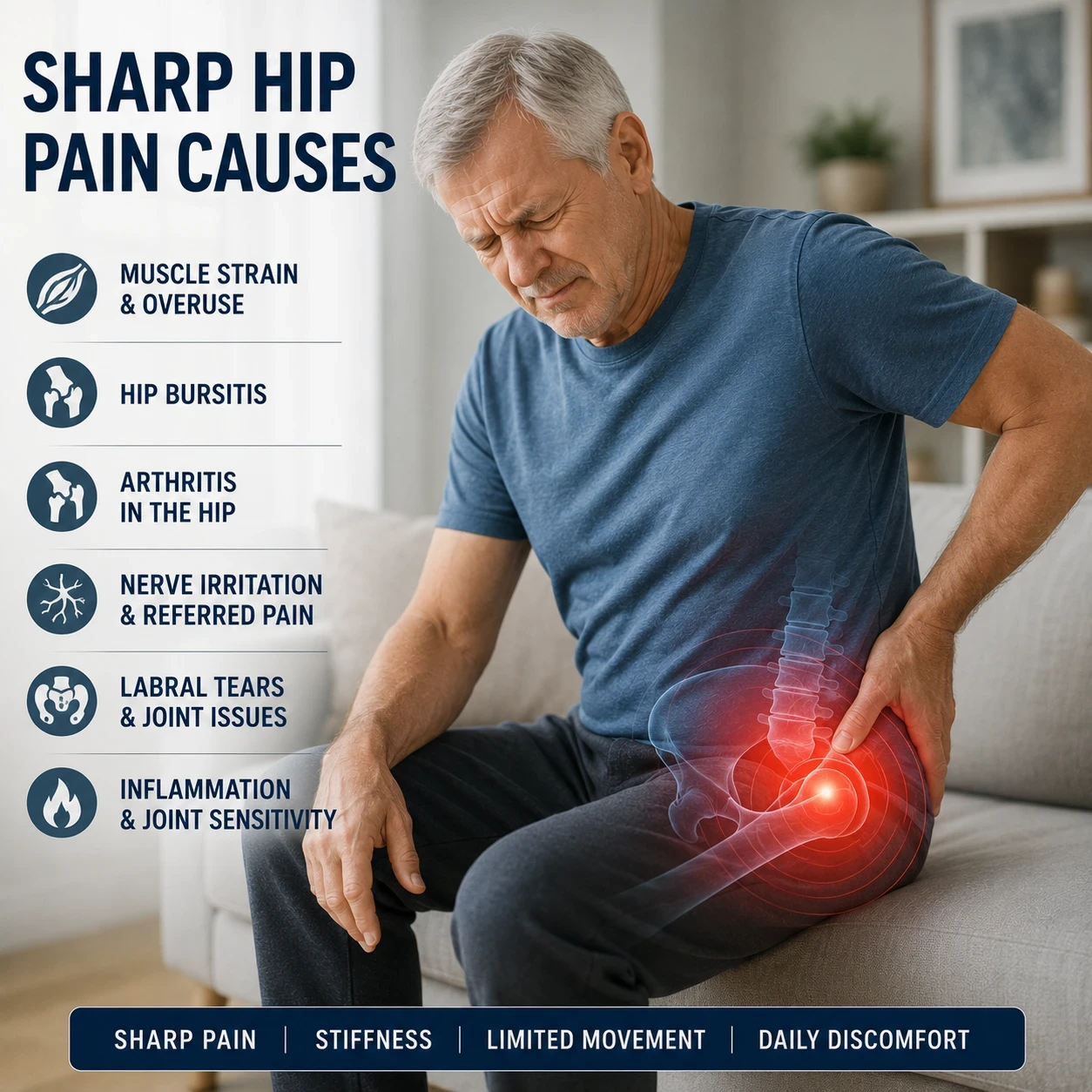 Sharp Hip Pain Causes image
