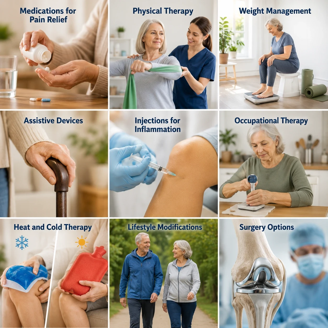 Why osteoarthritis works best with various treatment options image