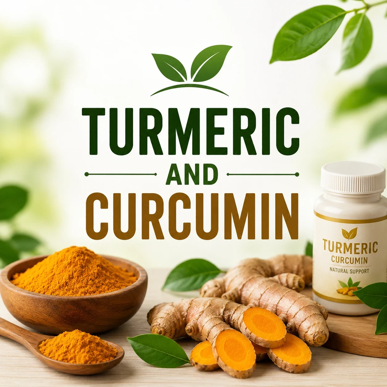 Turmeric and Curcumin natural anti-inflammatory remedies image