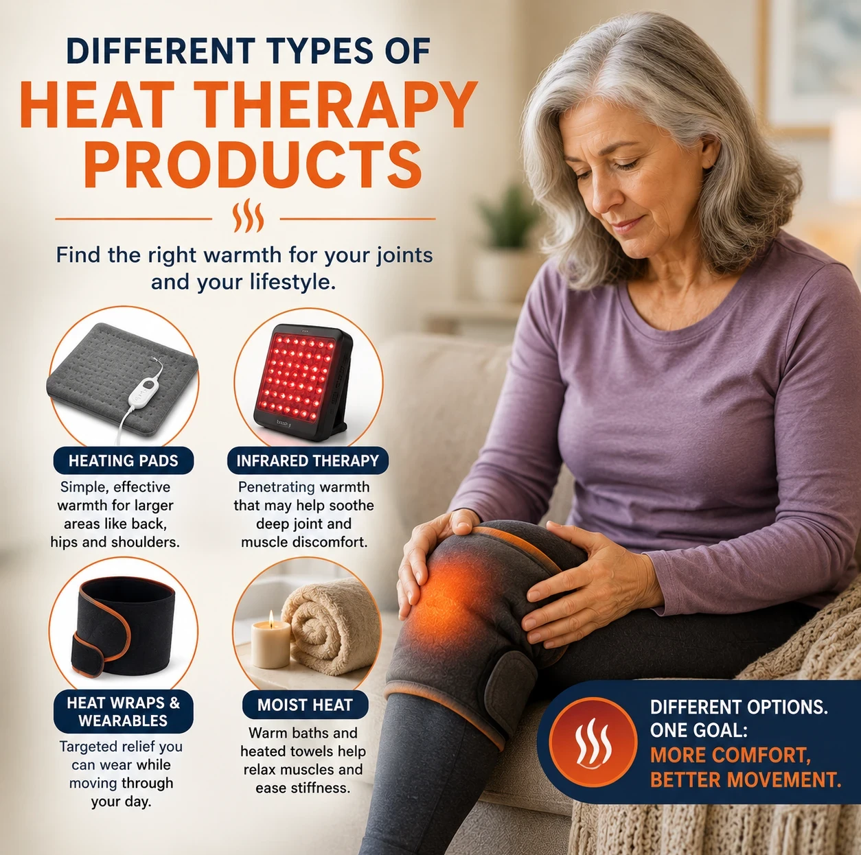 Different Types of Heat Therapy products image