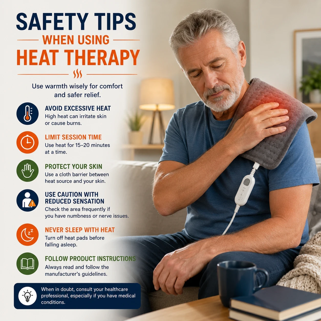 Safety Tips When Using Heat Therapy image