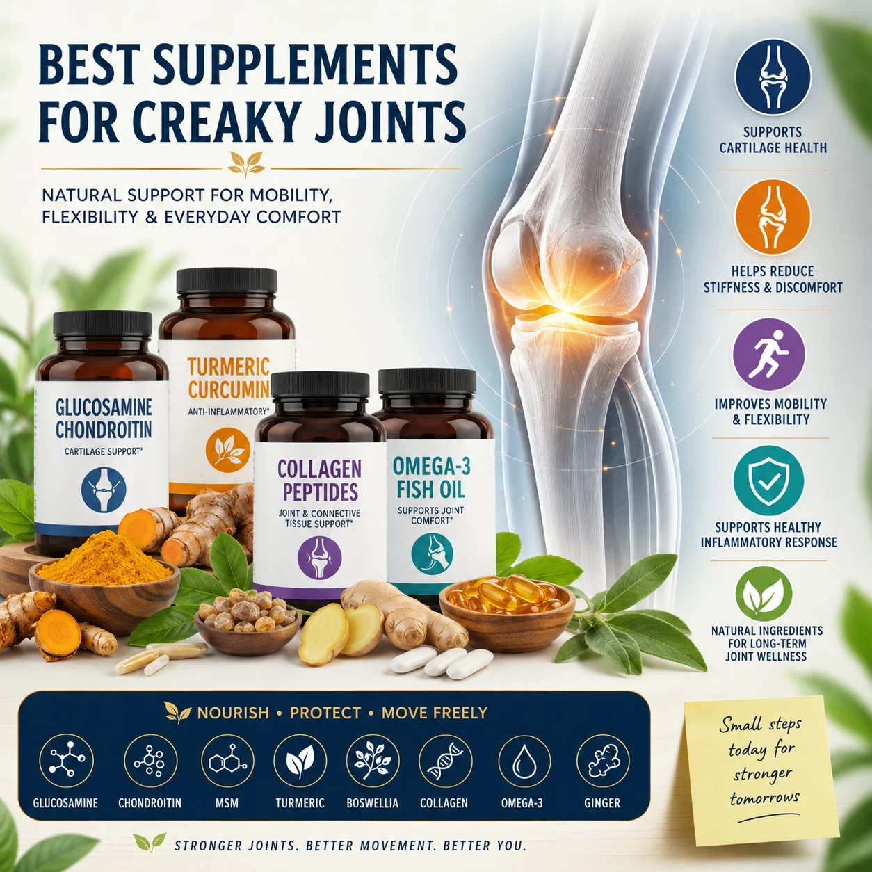 Best supplements for creaky joints image