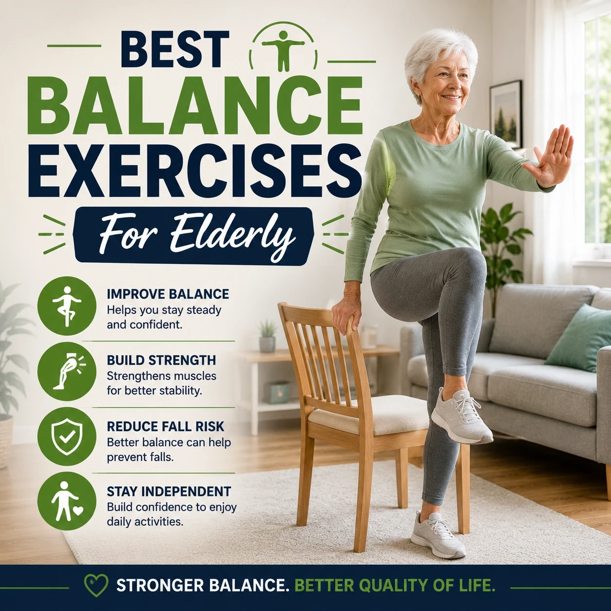 Best Balance Exercises for Elderly image