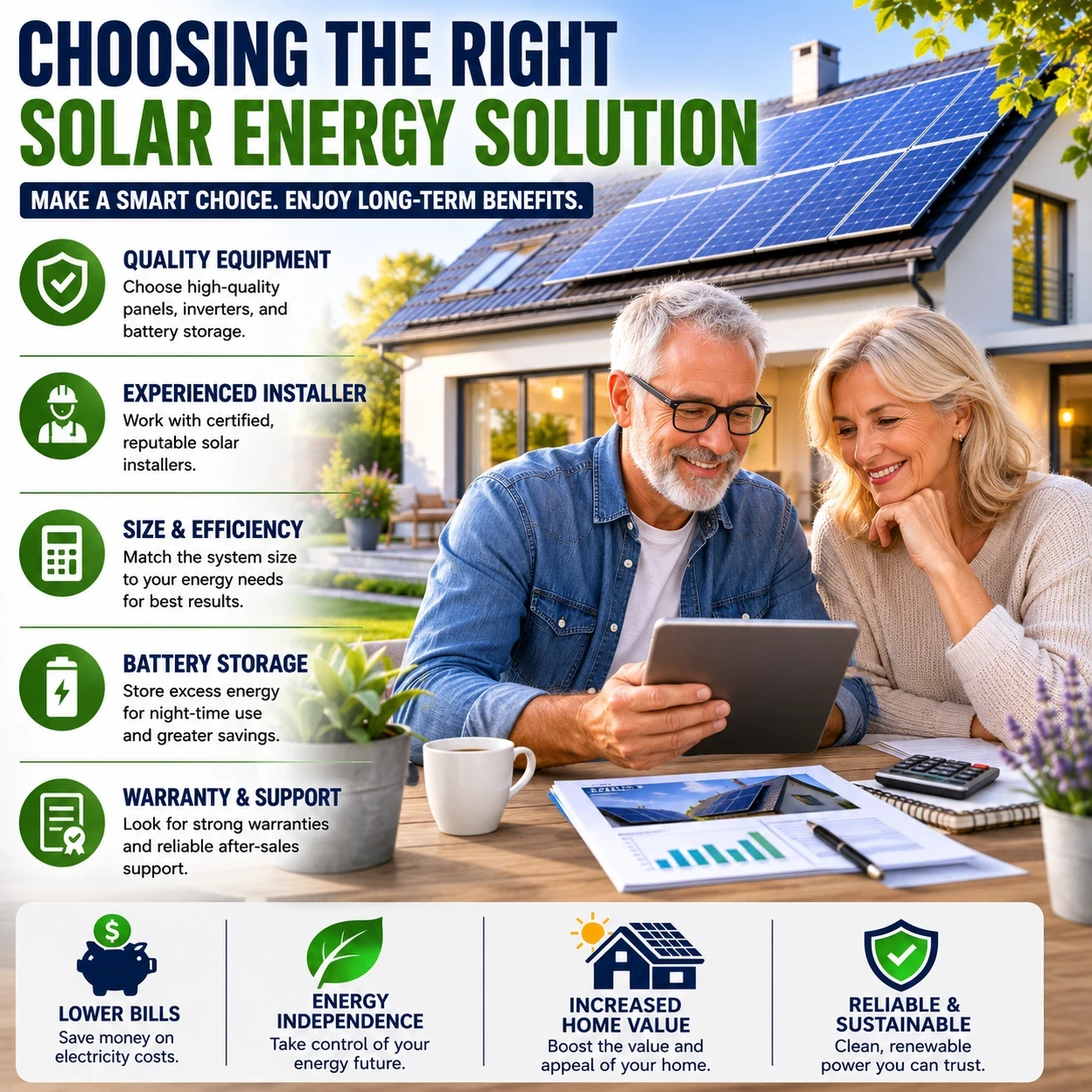 Choosing the right solar energy solution image