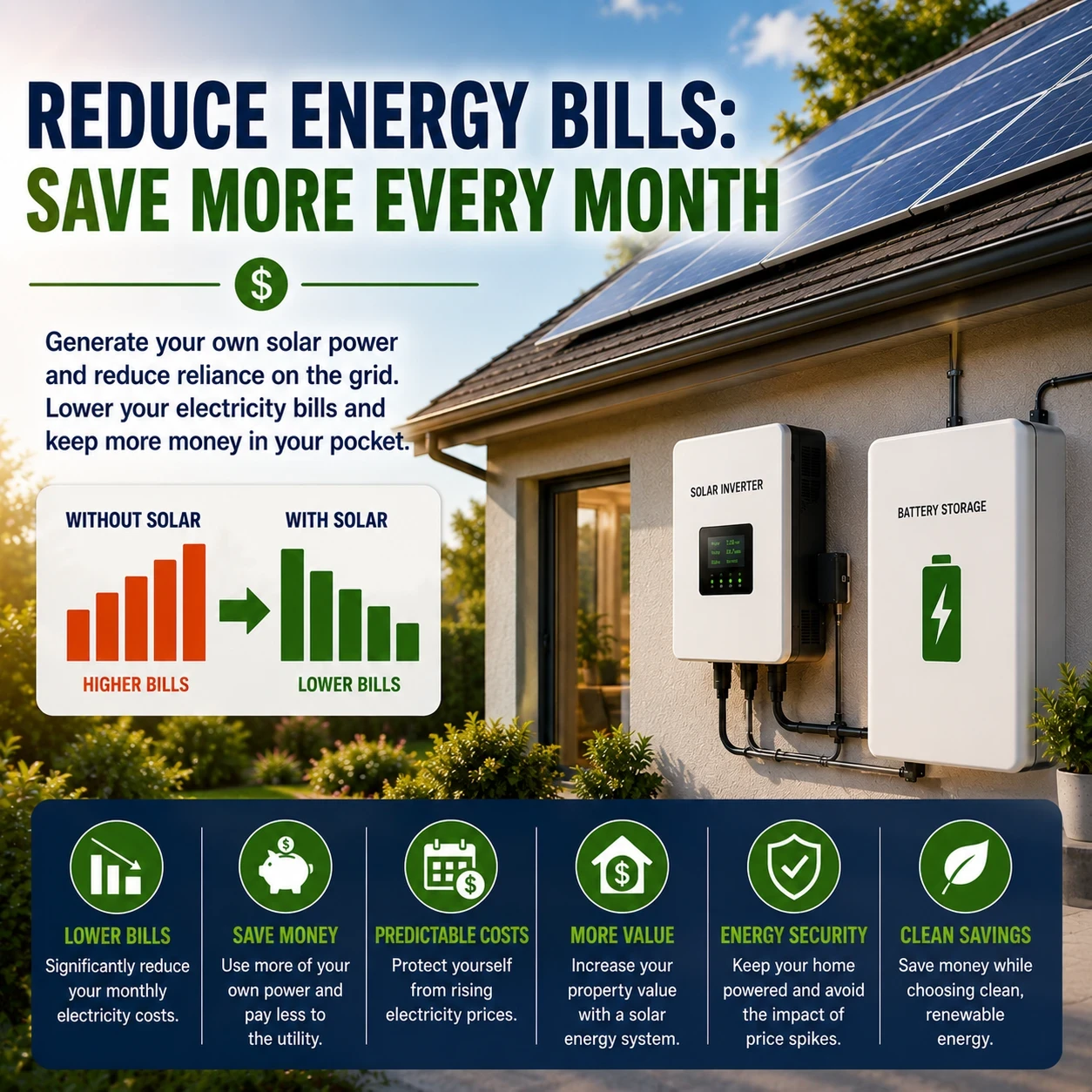 Reduce energy bills save more every month image