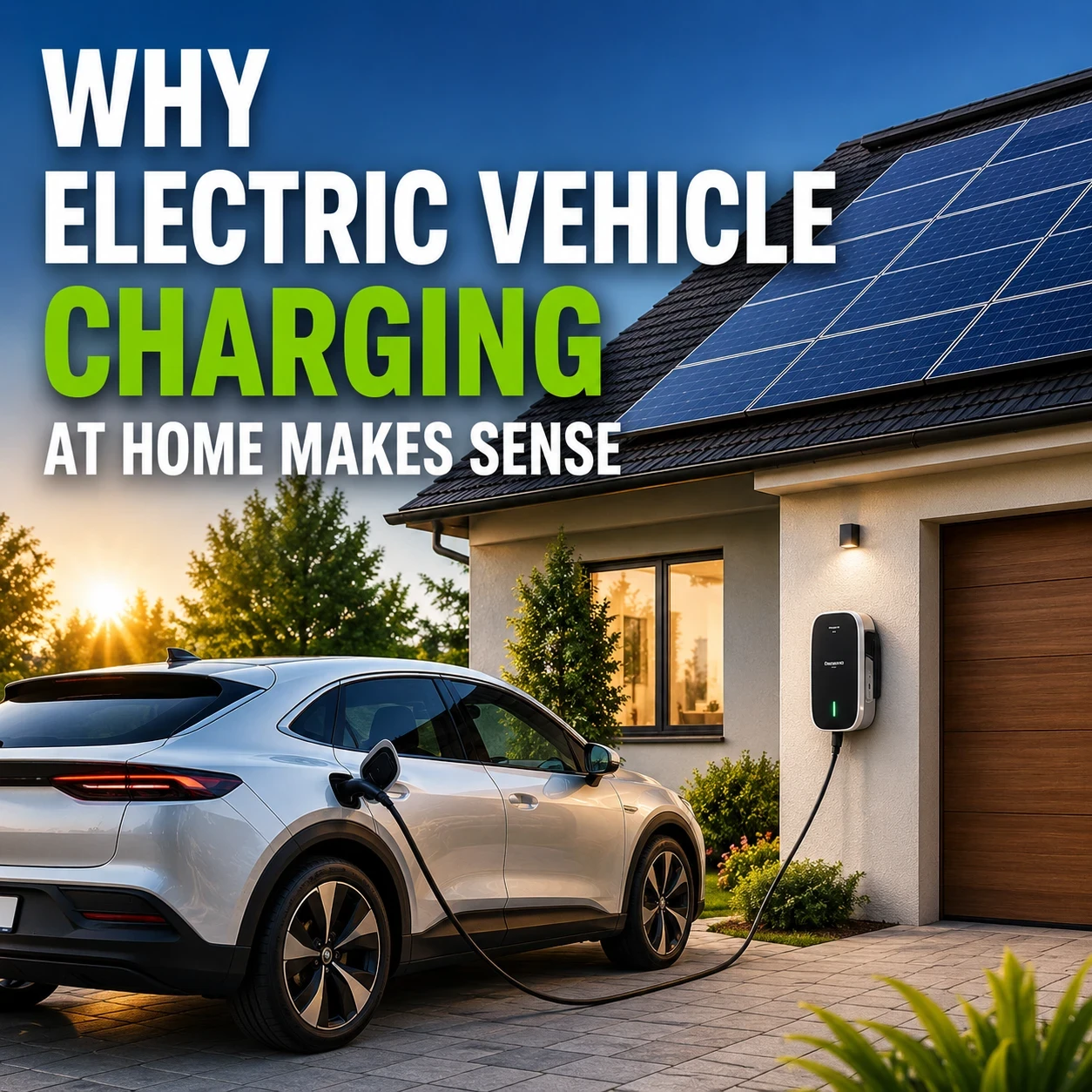 Why electric vehicle charging at home makes sense image
