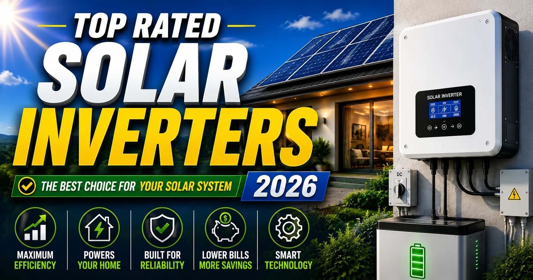 Top rated solar inverters 2026