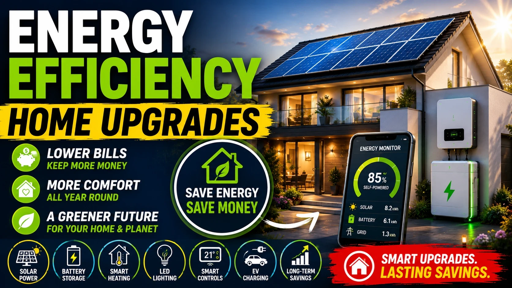 Energy efficiency home upgrades image