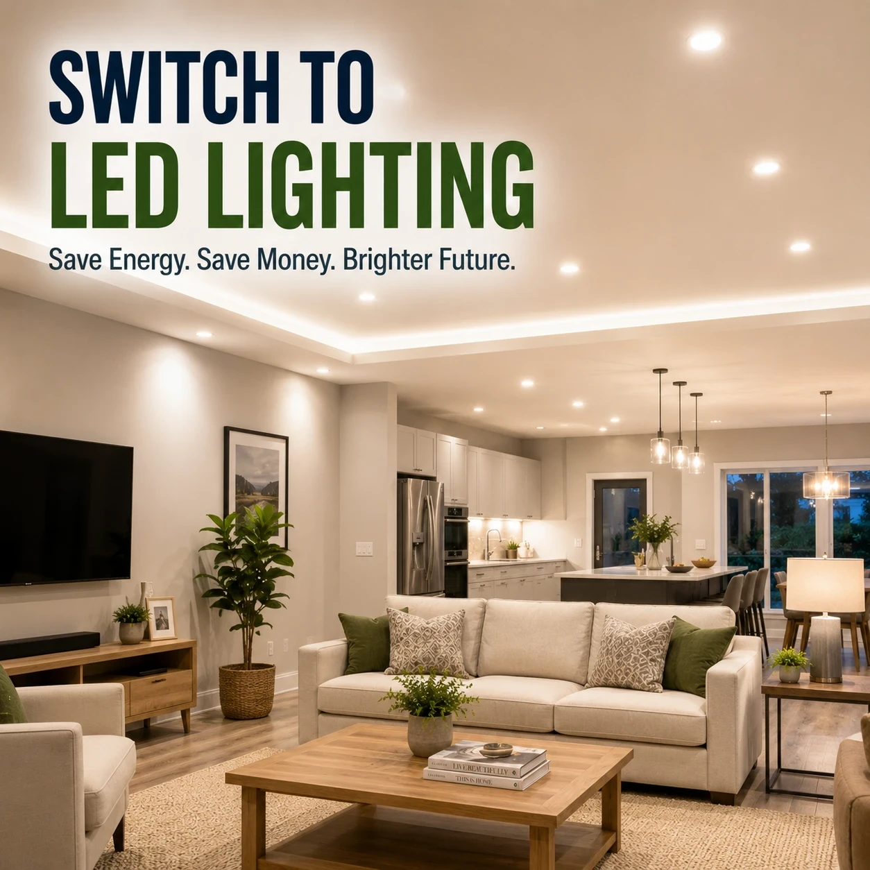 Switch to LED lighting image