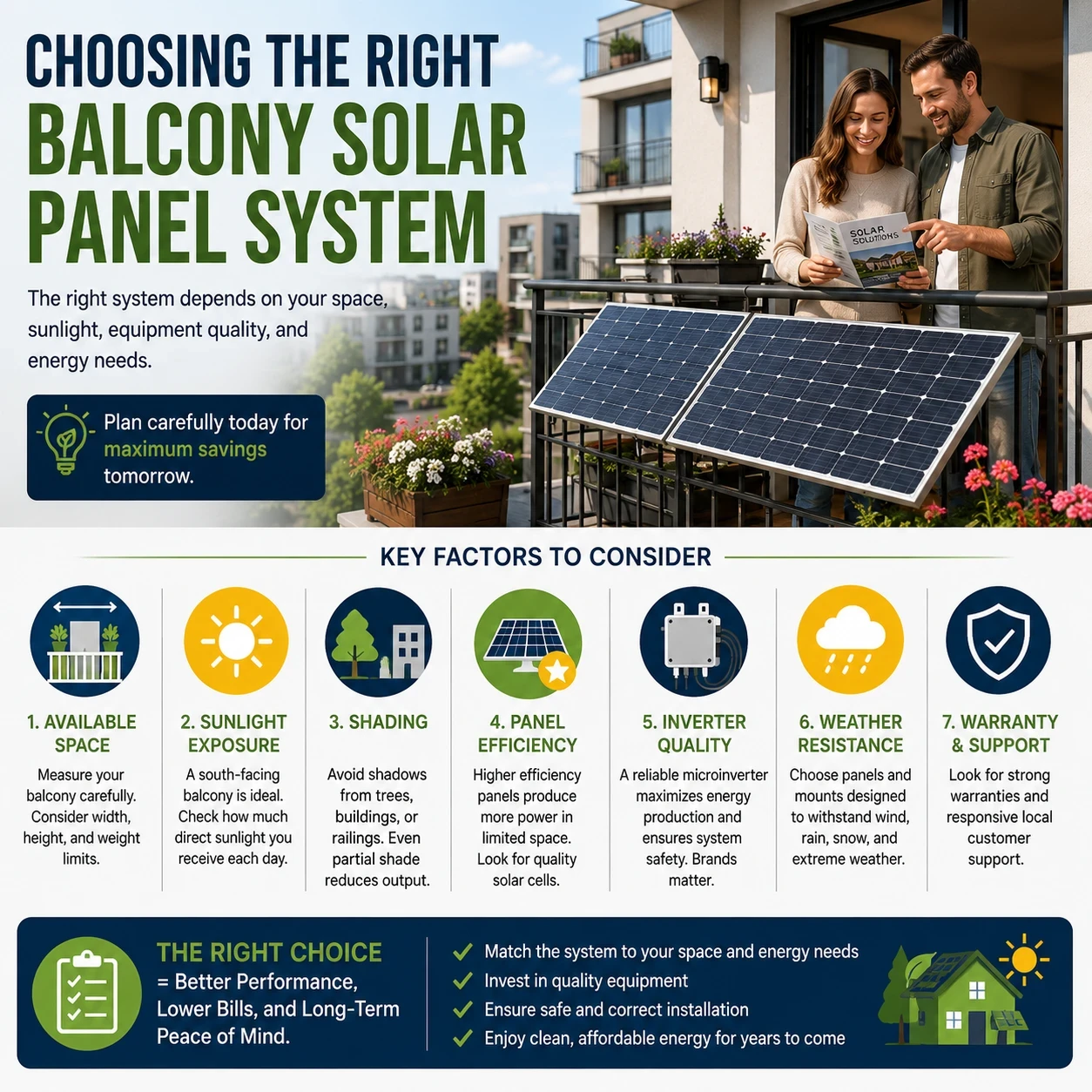 Choosing the right solar panels technology image