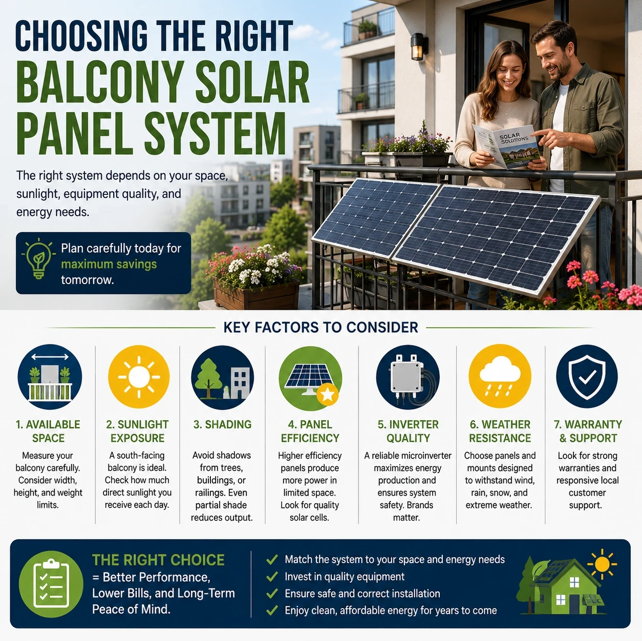 Choosing the right solar panel technology image