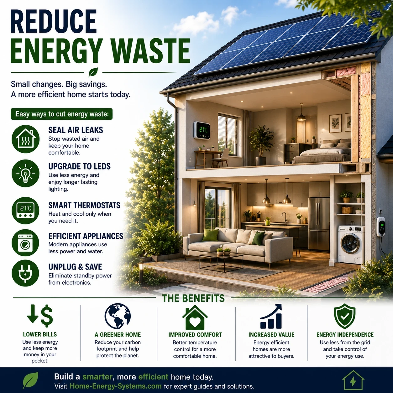 Reduce energy waste image