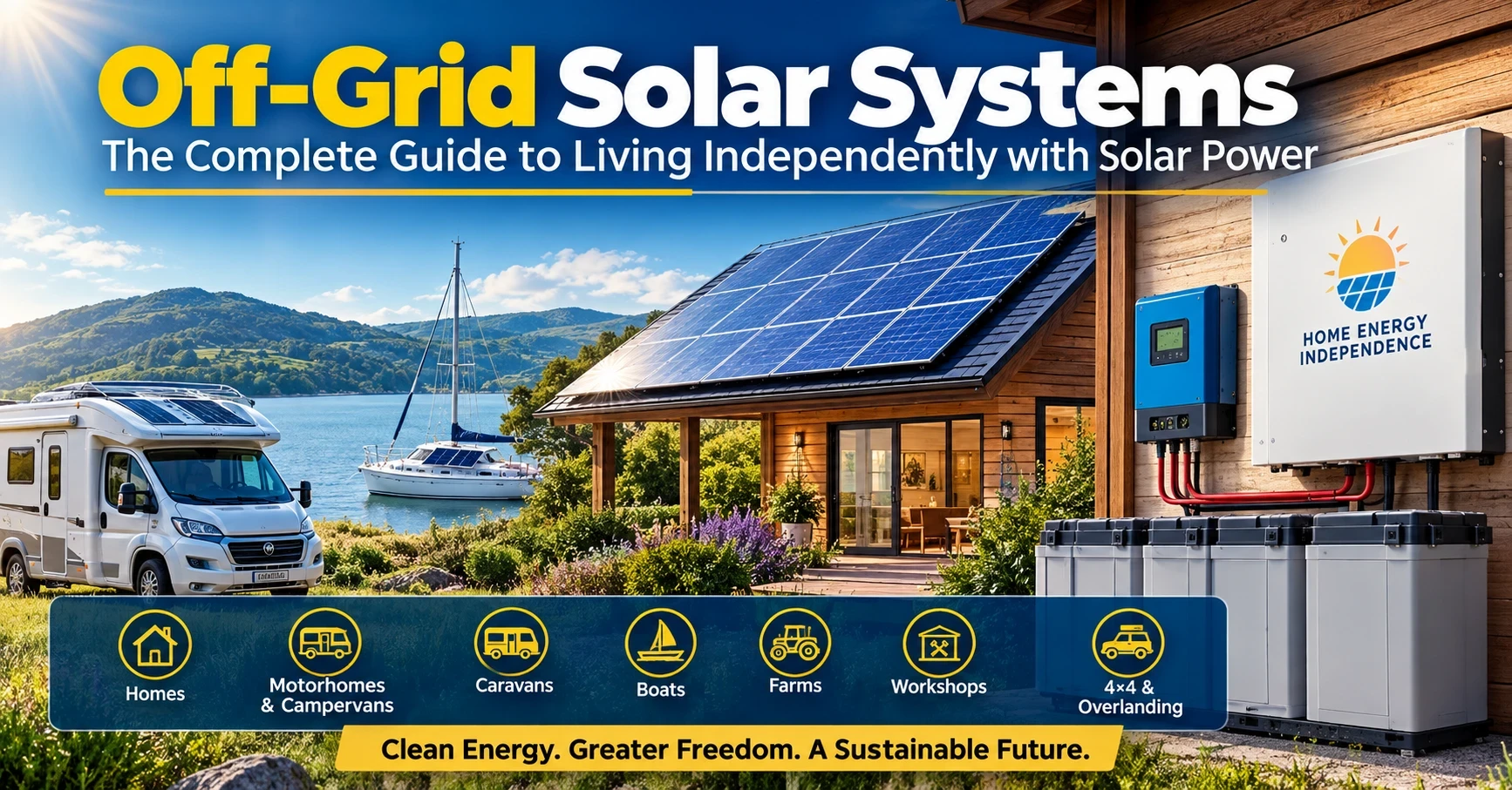 Off-grid solar systems image