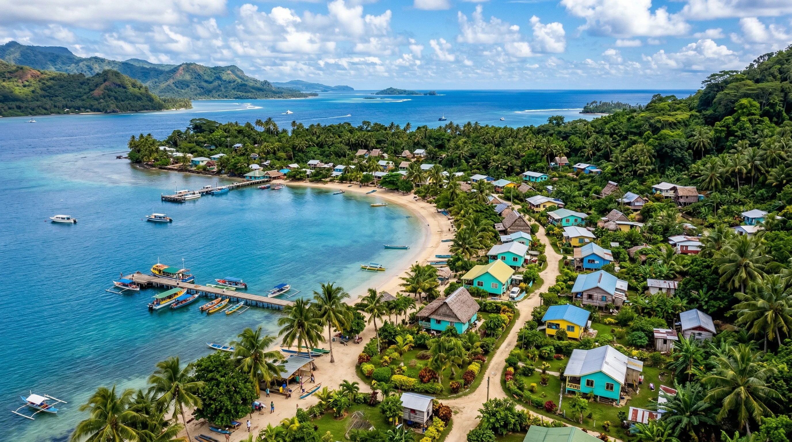 Palm Trees and Clear Water