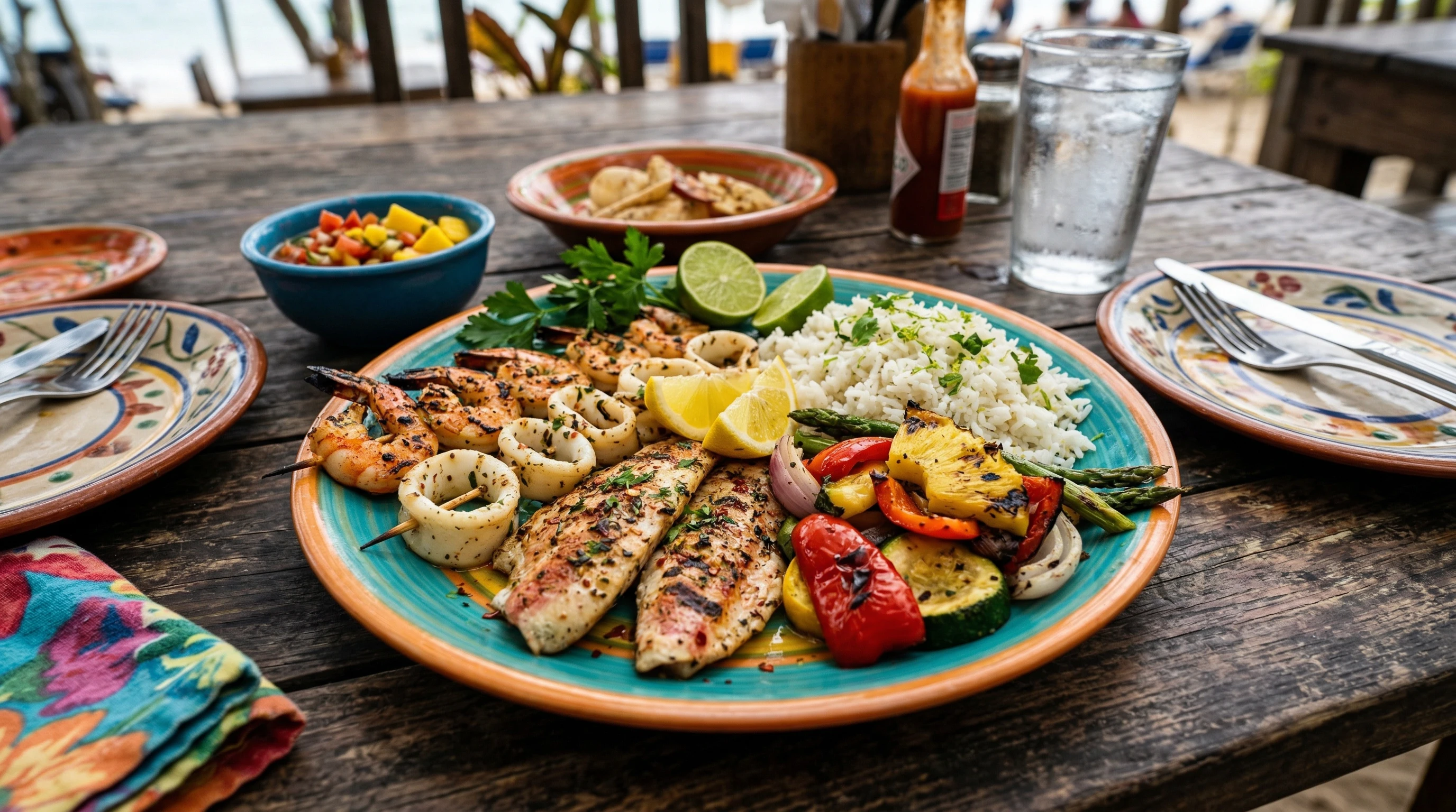 Fresh tropical produce