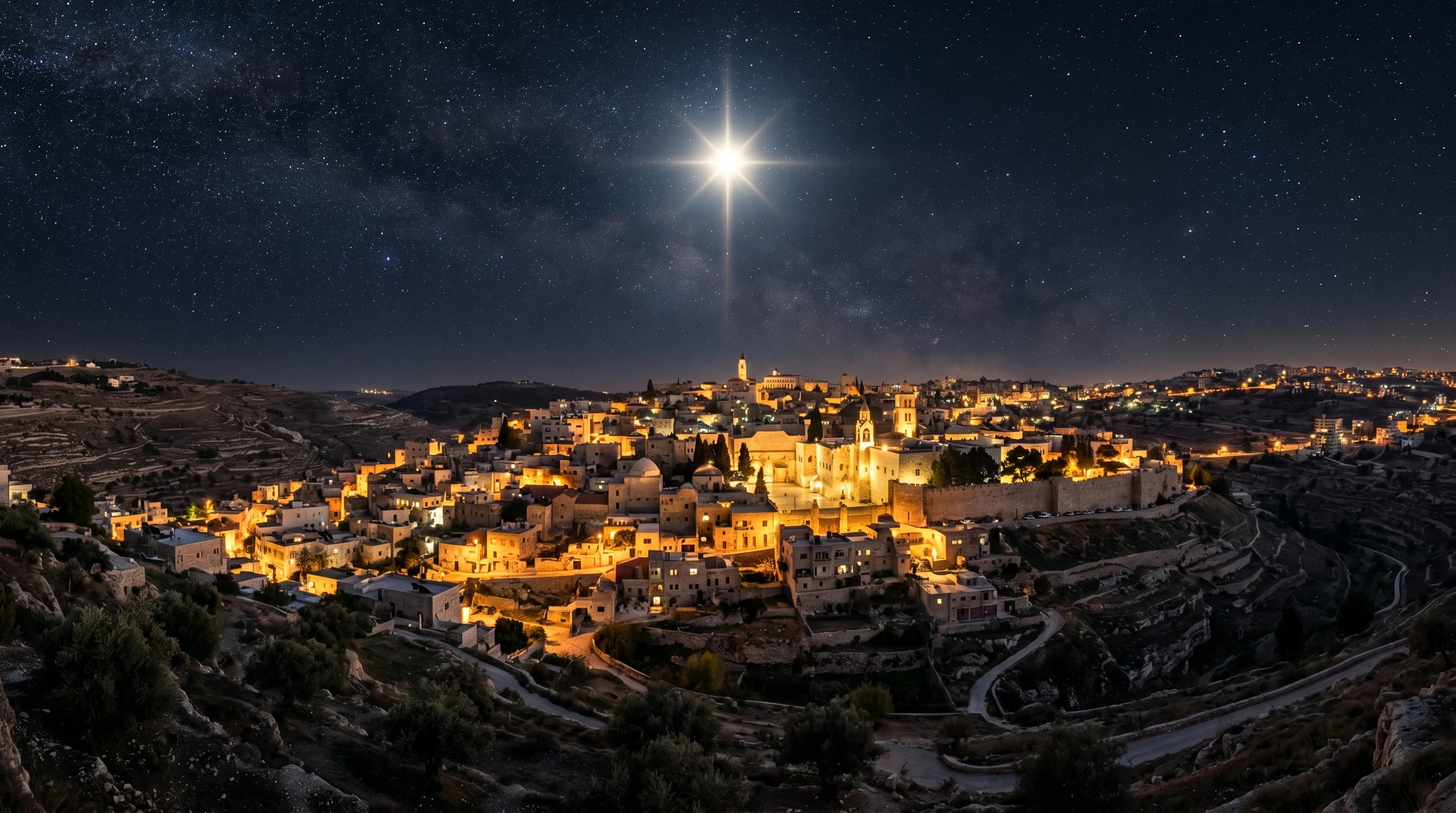 Starry Night over Bethlehem
