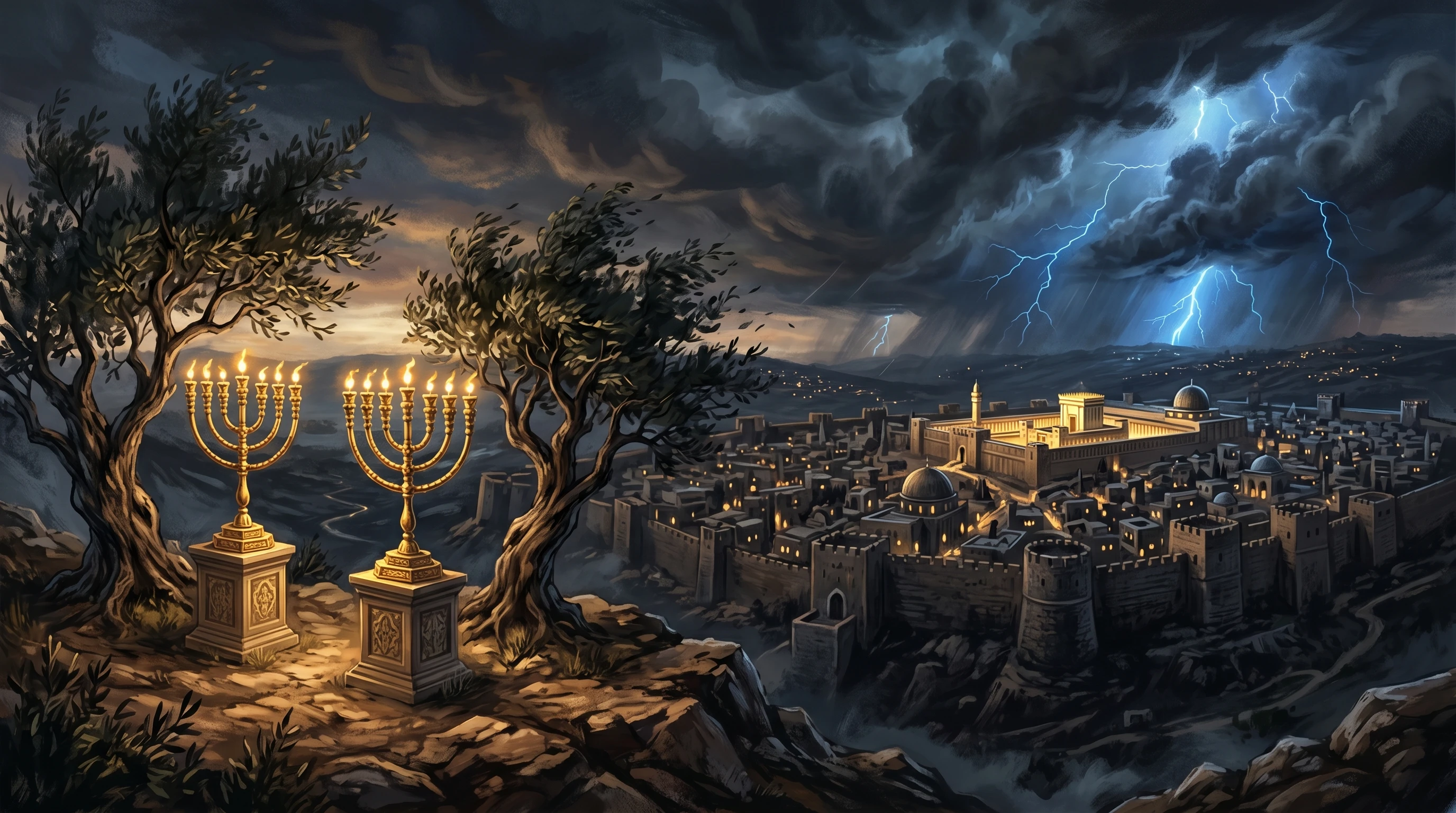 Prophetic Scrolls and Lampstands