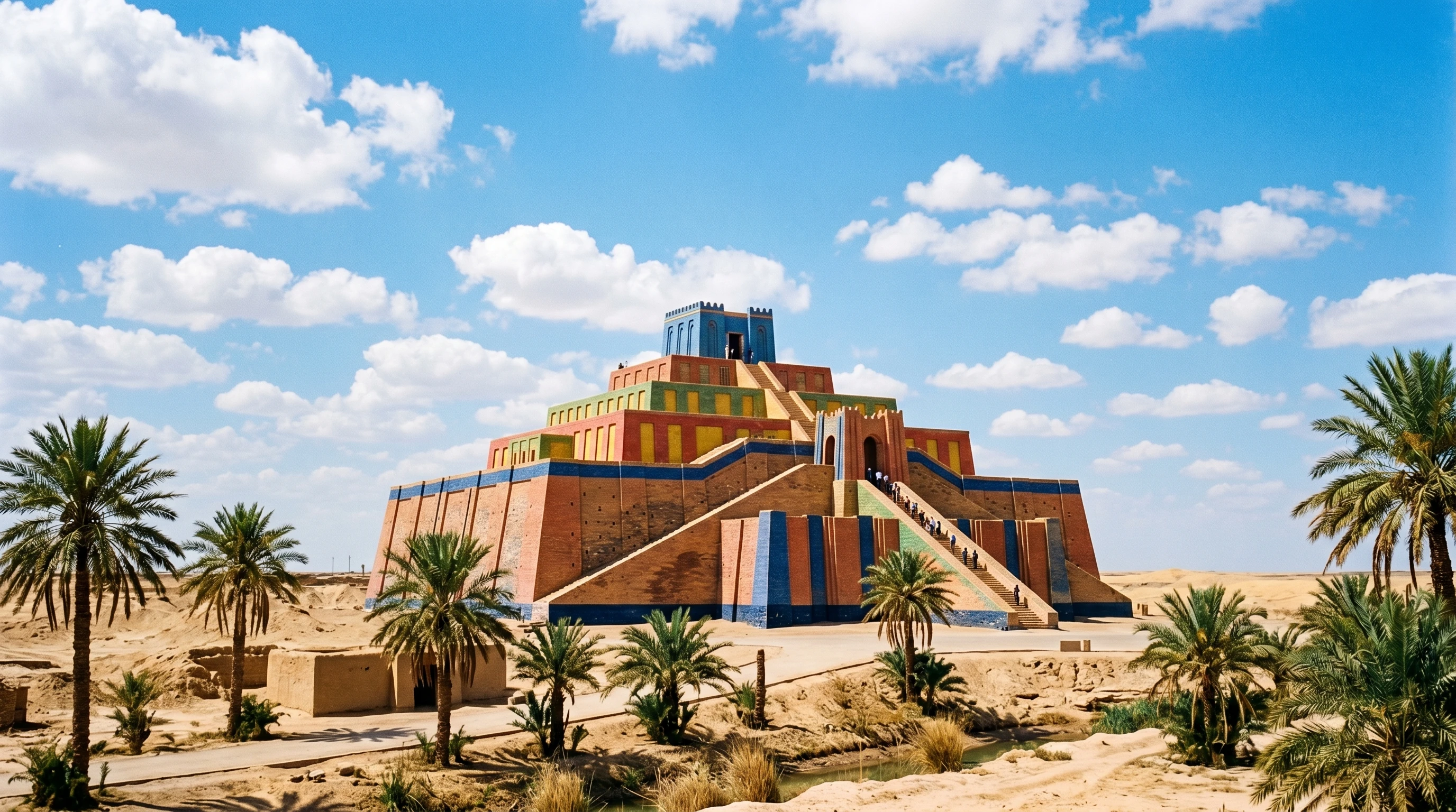 Babylonian ziggurat